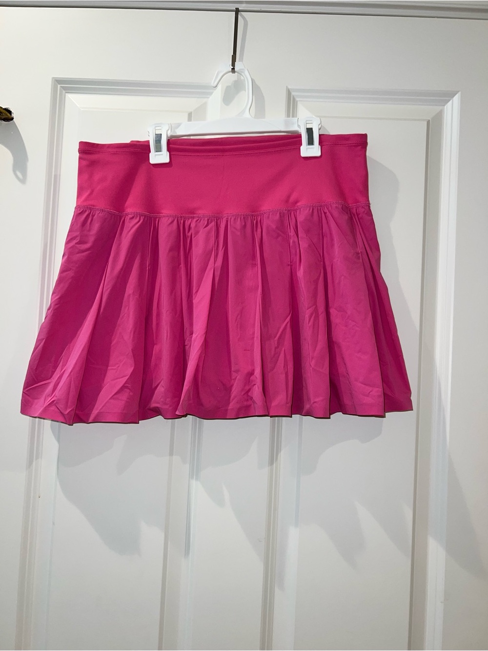 JoyLab Hot Pink Pleated Tennis Skirt w/Built in Shorts